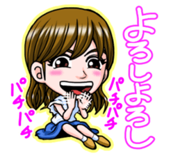 The festival guy and his companions sticker #13174822