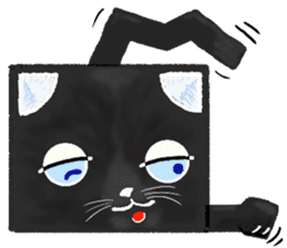 DANBO-NEKO (Boxy Cat) Sticker sticker #13174859