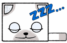 DANBO-NEKO (Boxy Cat) Sticker sticker #13174874