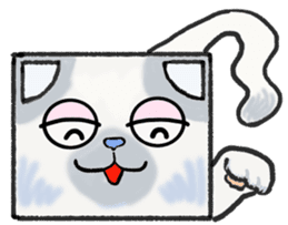DANBO-NEKO (Boxy Cat) Sticker sticker #13174887