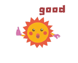 smiling sun sticker #13174895