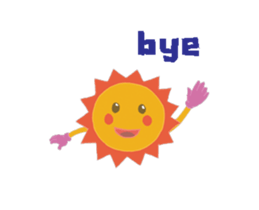smiling sun sticker #13174901
