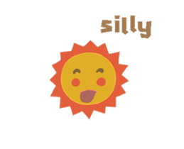smiling sun sticker #13174910
