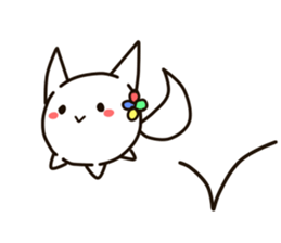 White FOX! sticker #13175841