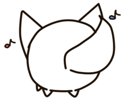 White FOX! sticker #13175857