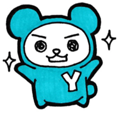 Sticker for the initial Y sticker #13175921