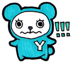 Sticker for the initial Y sticker #13175924