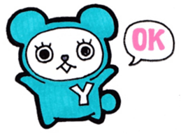 Sticker for the initial Y sticker #13175931