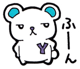 Sticker for the initial Y sticker #13175941