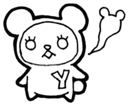 Sticker for the initial Y sticker #13175944