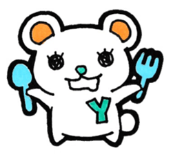 Sticker for the initial Y sticker #13175950