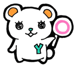 Sticker for the initial Y sticker #13175952