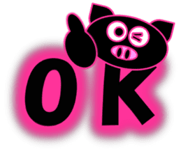 Black Pig(Kurobutataro)2 sticker #13177463