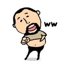 higepocha my father animation sticker #13177666