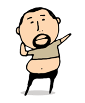 higepocha my father animation sticker #13177667