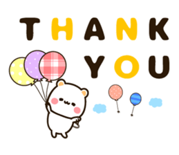 Large character sticker sticker #13177724