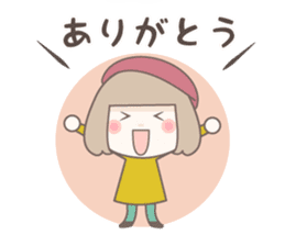 Yurufuwa girly stickers autumn sticker #13177804