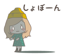 Yurufuwa girly stickers autumn sticker #13177820