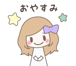 Yurufuwa girly stickers autumn sticker #13177836