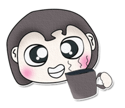 Mr. Kuro. Love Love sticker #13178226