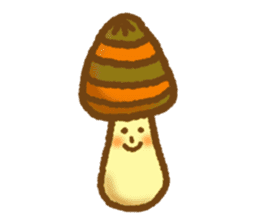 kinoko dukusi (mushrooms) sticker #13178958