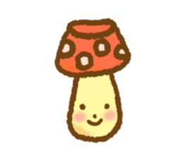 kinoko dukusi (mushrooms) sticker #13178961