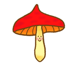 kinoko dukusi (mushrooms) sticker #13178970