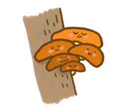 kinoko dukusi (mushrooms) sticker #13178973