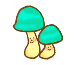 kinoko dukusi (mushrooms) sticker #13178980