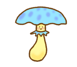 kinoko dukusi (mushrooms) sticker #13178981