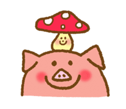 kinoko dukusi (mushrooms) sticker #13178991
