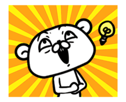 Grumpy Shirokuma sticker #13179983