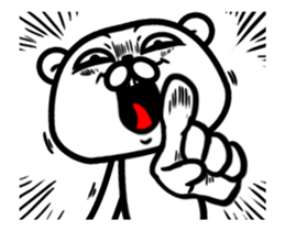 Grumpy Shirokuma sticker #13179985