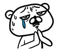 Grumpy Shirokuma sticker #13179993