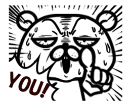 Grumpy Shirokuma sticker #13179997