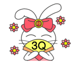 Soulmate: Welcome Cocoa bunny Animated sticker #13180434