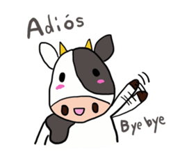 Here in Spain? sticker #13180576