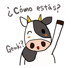 Here in Spain? sticker #13180587