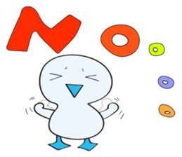 Blue-footed bird something wrong ? sticker #13180963