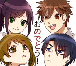 The sticker can be used to school life. sticker #13181212