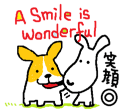 bullterrier ROI ~with friends~ sticker #13181366