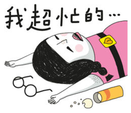 PeachBaby-The Queen of Irony sticker #13181786