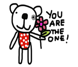 Polka Bear sticker #13181934