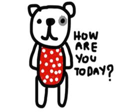 Polka Bear sticker #13181935