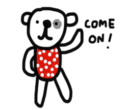 Polka Bear sticker #13181944