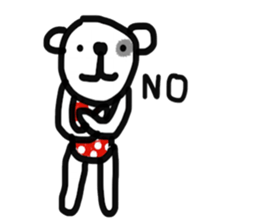 Polka Bear sticker #13181945