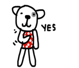 Polka Bear sticker #13181946