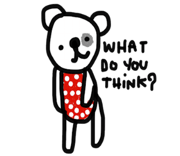 Polka Bear sticker #13181947