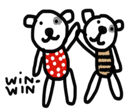 Polka Bear sticker #13181951