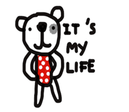 Polka Bear sticker #13181954